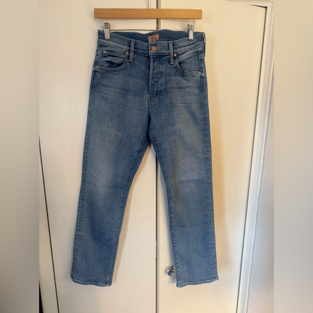MOTHER Hiker Hover in Full Moon Wash size 26